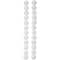 12 Pack: Crystal Quartz Round Beads, 8mm by Bead Landing™